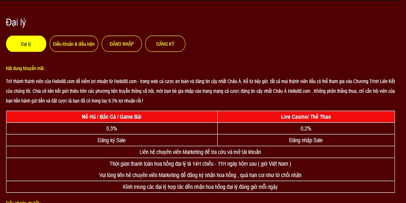 Nhận thưởng hoa hồng hấp dẫn